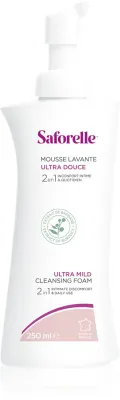 Saforelle Mousse ultra mild - Очищающая пена для интимных зон, 250 мл