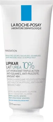 La Roche-Posay Lipikar Lait Urea 10% - Успокаивающее молочко для тела для очень сухой кожи, 200 мл