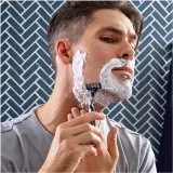 Бритва мужская Gillette Mach3 3 лезвия, со сменными кассетами, для чувствительной кожи, 5 шт — фото 7