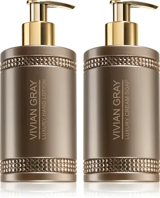 Vivian Gray Crystals Brown - Набор для лица "Питание и увлажнение", 1 шт