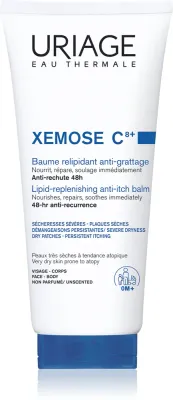 Uriage Xemose C8+ Lipid-Replenishing Anti-Itch Balm - Бальзам для сухой и атопической кожи, 200 мл