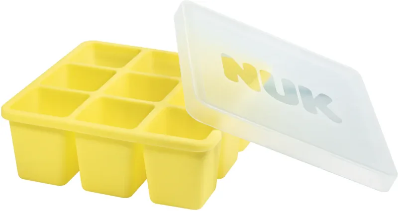 Форма NUK Silicone Freezer Mold для заморозки детского питания, силиконовая, 9 × 60 мл