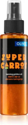 Olival SUPER Carrot Golden Oil - Масло с блестками для ускорения загара, 100 мл