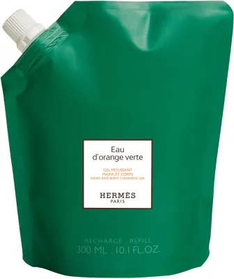 HERMES Le Bain Eau d'orange verte - Гель для душа очищающий для рук и тела, 300 мл, 300 мл (HER03643)