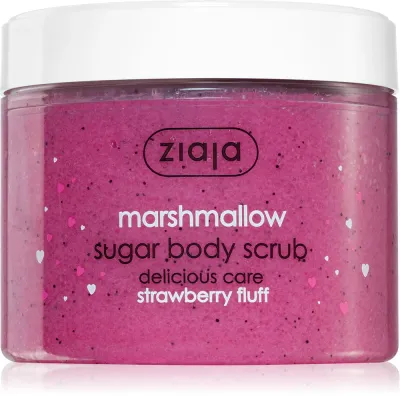 Ziaja Marshmallow - Сахарный пилинг для тела, 300 мл