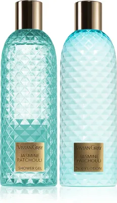 Vivian Gray Gemstone Jasmine & Patchouli - Подарочный набор для нежной и гладкой кожи