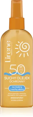 Lirene Sun care - Сухое масло для загара водостойкое SPF 50, 150 мл