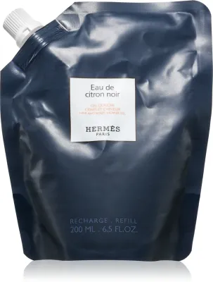 HERMES Le Bain Eau de citron noir - Гель для душа для тела и волос, 200 мл, 200 мл (HER03647)