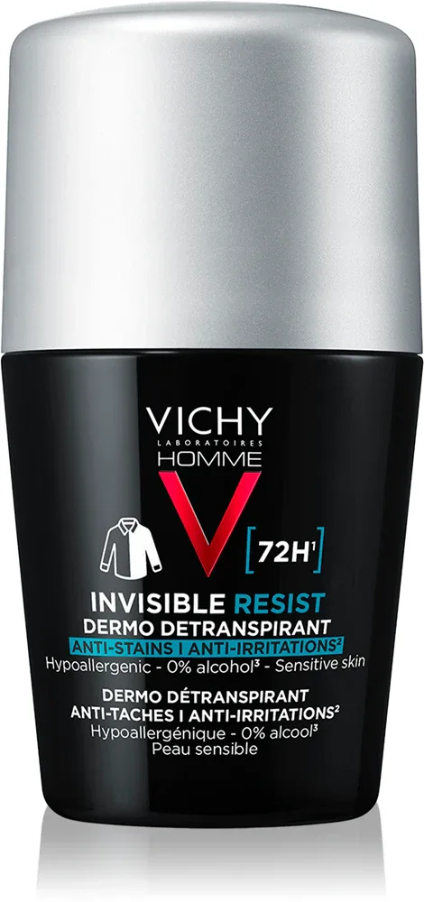 Vichy Homme Deodorant - Антиперспирант 72 часа, 50 мл