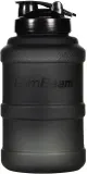 Бутылка спортивная GymBeam Hydrator TT с петлёй для подвешивания, чёрная, 2500 мл — фото 1