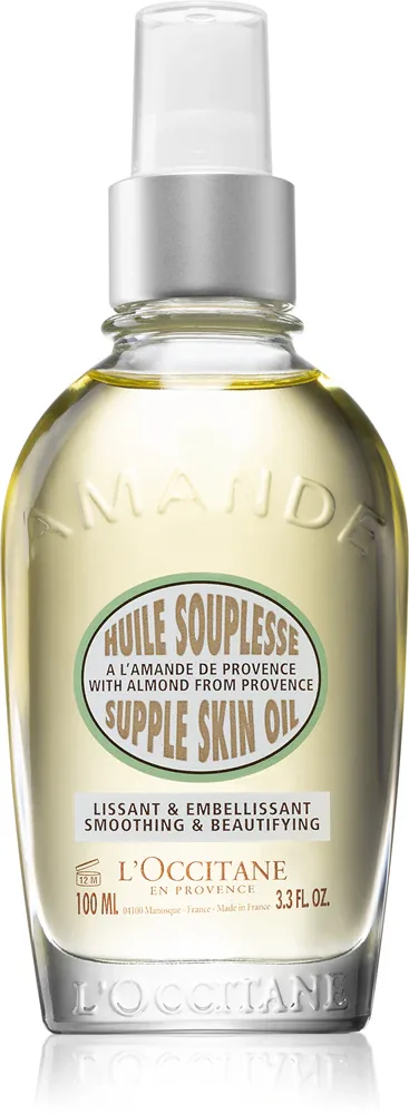 L’Occitane Almond - Упруготворяющее масло для тела, 100 мл