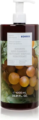 Korres Santorini Grape - Омолаживающий гель для душа, 1000 мл