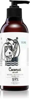 Yope Coconut & Sea Salt - Увлажняющий гель для душа, 400 мл