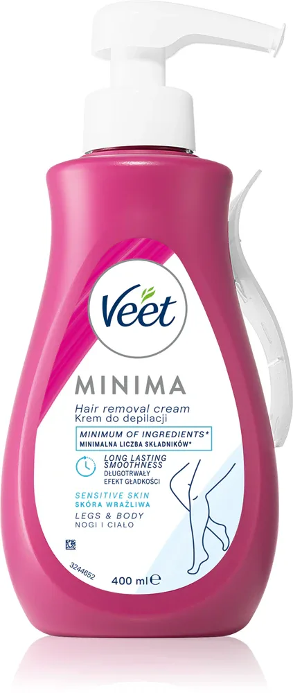 Veet Minima Sensitive Skin - Крем для депиляции для чувствительной кожи