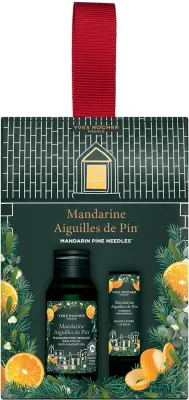 Yves Rocher Mandarin Pine Needles - Подарочный набор для женщин, 2 шт