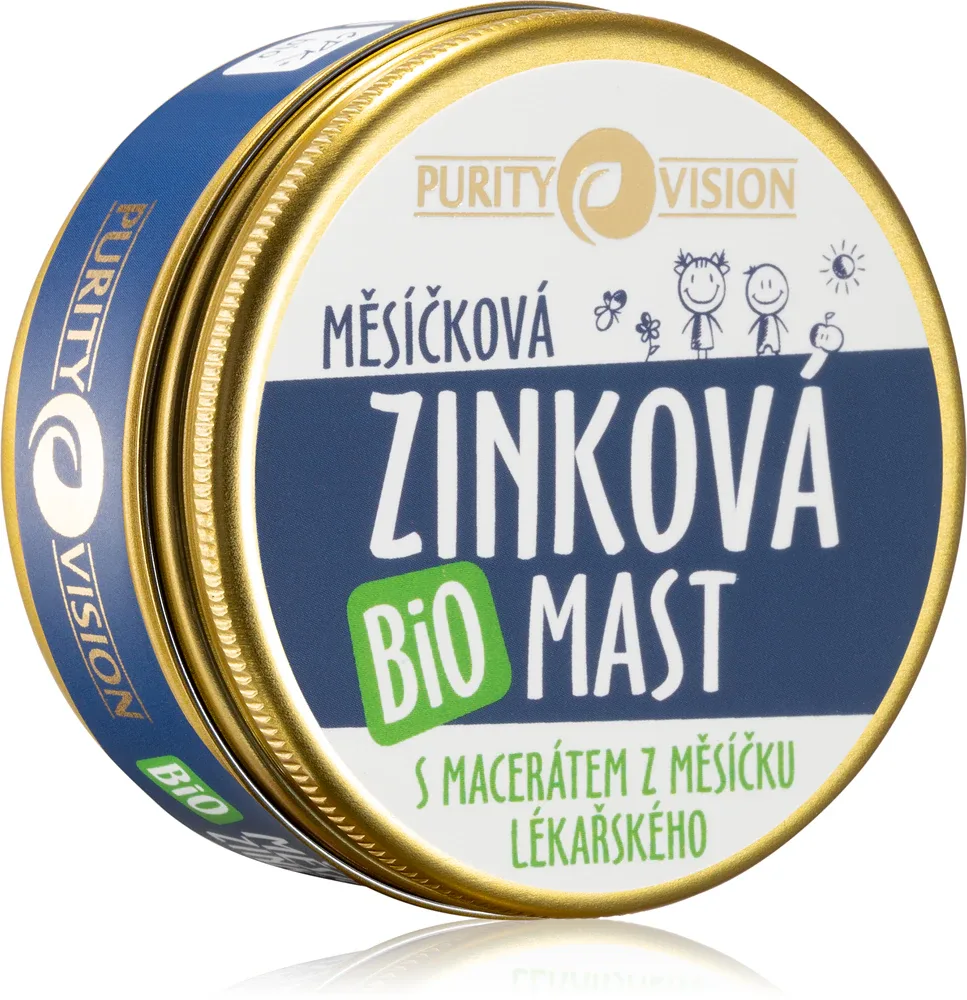 Purity Vision BIO Marigold - Нагетковый крем с цинком, 70 мл