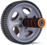 Ролик для пресса GymBeam Ab Wheel с нескользящими ручками, для дома и зала — фото 1