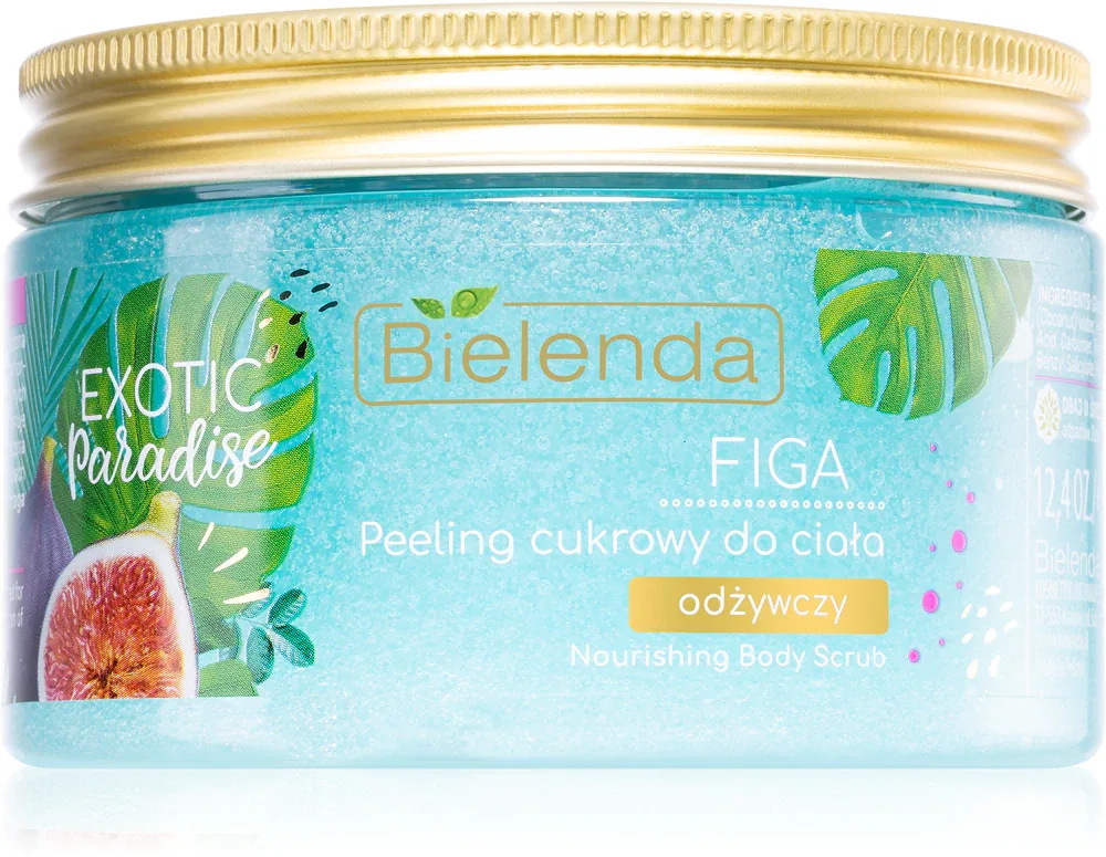 Bielenda Exotic Paradise Fig - Сахарный пилинг с питательным действием, 350 г