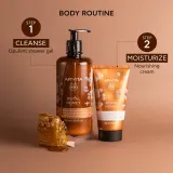 Apivita Royal Honey Creamy Shower Gel - Увлажняющий гель для душа с эфирными маслами — фото 5