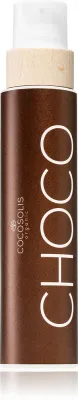 COCOSOLIS CHOCO - Уходовое масло для загара с защитным фильтром, с ароматом Chocolate 200 мл