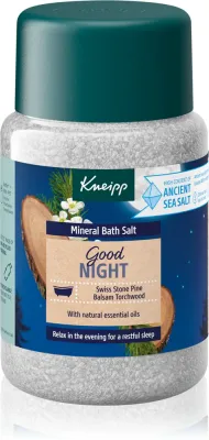 Соль для ванны Kneipp Good Night с натуральными маслами, Swiss Stone Pine & Balsam Torchwood 500 г