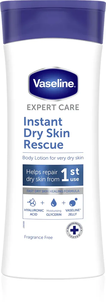 Vaseline Dry Skin Rescue - Молочко для тела для сухой кожи, 400 мл