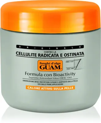 Грязевое обёртывание для тела Guam Cellulite, антицеллюлитное, с водорослями и глиной, 500 г