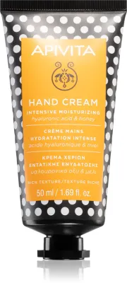 Крем для рук Apivita Hand Care Hand Cream Honey Rich texture, насыщенная текстура, с мёдом, 50 мл