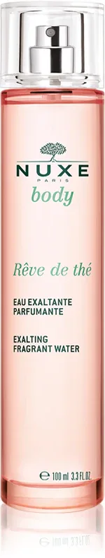 Ароматическая вода для тела Nuxe Reve de The Exalting Fragrant Water с ароматом ревеня и зелёного чая, 30 мл / 100 мл