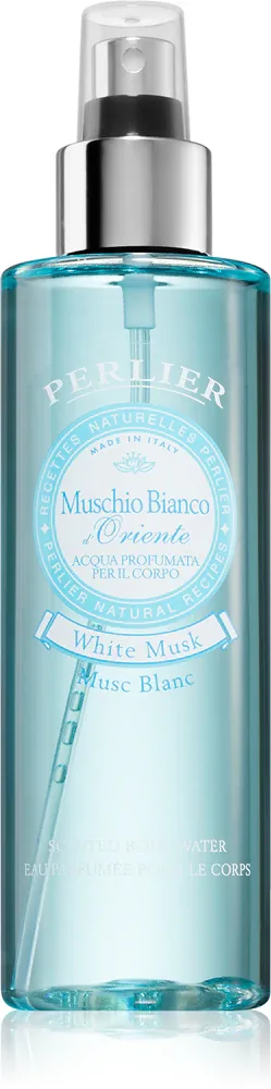 Perlier White Musk - Освежающий спрей для тела, 200 мл