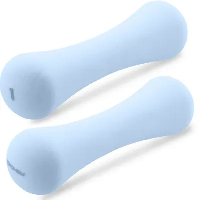 Гантели Spokey Bone неопреновые, для домашних тренировок, 2 x 1 кг, 2 кг (SKY01826)