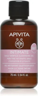 Apivita Intimate Daily Cleansing Gel - Свежий гель для интимной гигиены, 75 мл