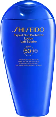 Shiseido Expert Sun Protector Lotion SPF 50+ - Молочко для загара для лица и тела SPF 50+, 300 мл