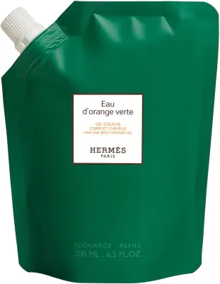 HERMES Le Bain Eau d'orange verte - Гель для душа для тела и волос, 200 мл, 200 мл (HER03651)