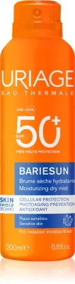 Uriage Bariesun Dry Mist SPF 50+ - Солнцезащитный спрей SPF 50+, 200 мл