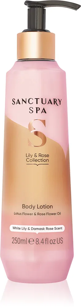 Sanctuary Spa Lily & Rose Collection - Увлажняющее молочко для тела для сухой кожи, 250 мл