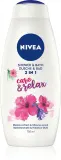NIVEA Care & Relax - пена для ванны и гель для душа 2 в 1, 750 мл — фото 1