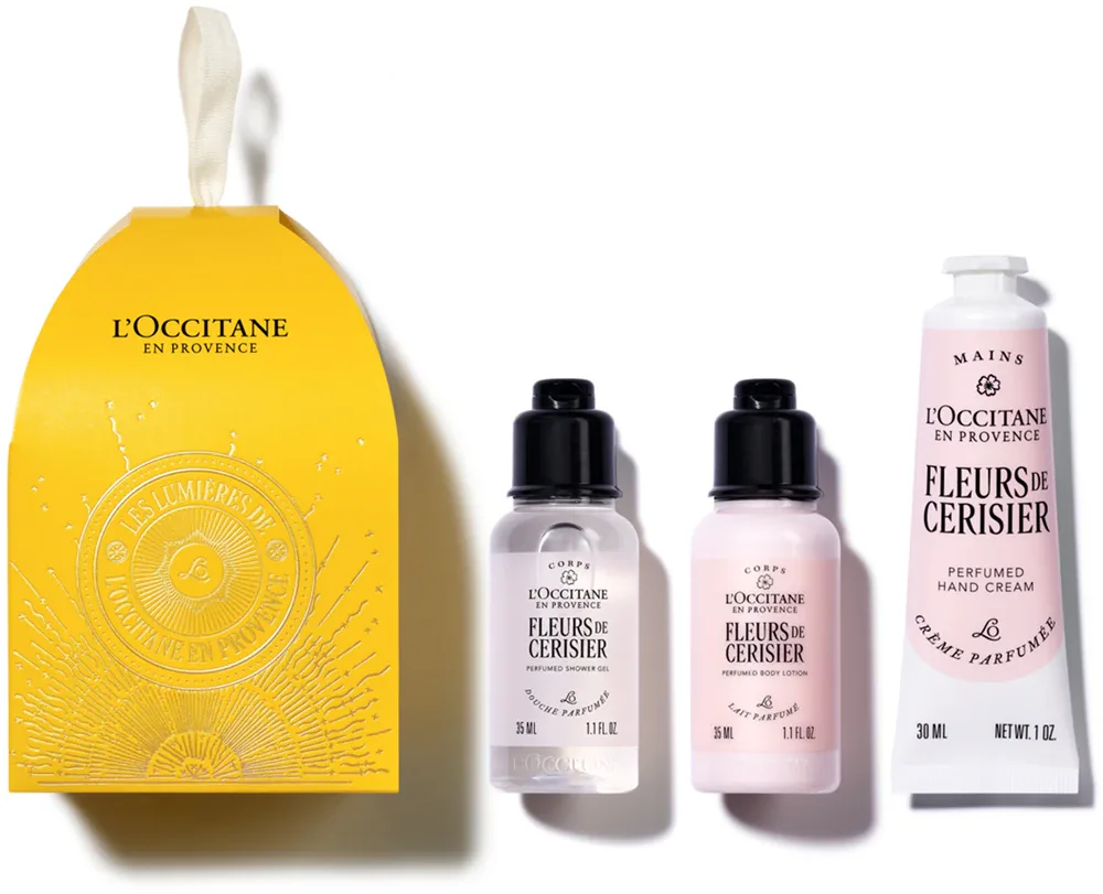 L’Occitane Fleurs de Cerisier Ornament - Подарочный набор для лица