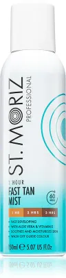 St. Moriz Fast Tan Mist - Быстро сохнущий самозагарный туман, 150 мл