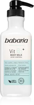 Babaria Vitamin B3 - Молочко для тела, смягчающее и увлажняющее, для всех типов кожи, 500 мл