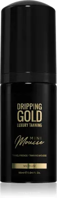 Dripping Gold Luxury Tanning Mini Mousse - Автозагар для лица и тела, 90 мл