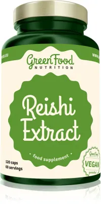 Добавка пищевая GreenFood Nutrition Reishi Extract с экстрактом гриба рейши, в капсулах, 120 капс