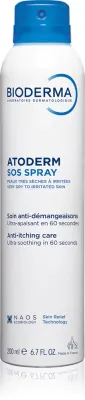 Bioderma Atoderm SOS Spray - Спрей SOS для мгновенного облегчения зуда, 200 мл
