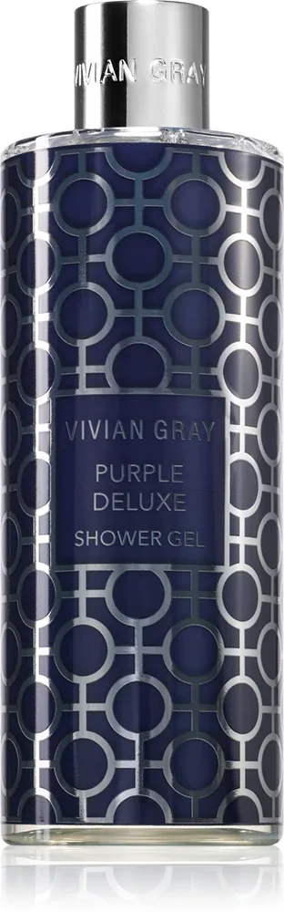 Vivian Gray Purple Deluxe Jasmine & Patchouli - роскошный гель для душа парфюмированный, 500 мл