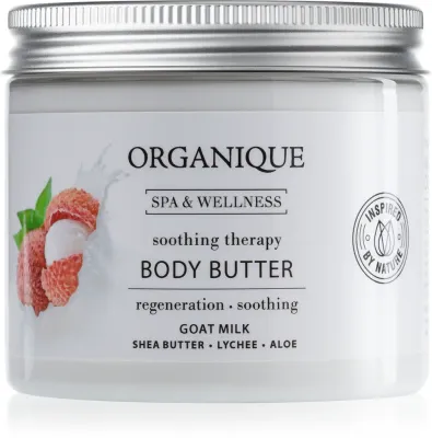 Organique Soothing Therapy - Питательное масло для тела с козьим молоком, 200 мл