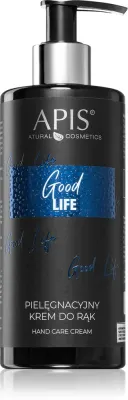 Крем для рук Apis Natural Cosmetics Good Life увлажняющий и питательный, с гиалуроновой кислотой и аргановым маслом, 300 мл