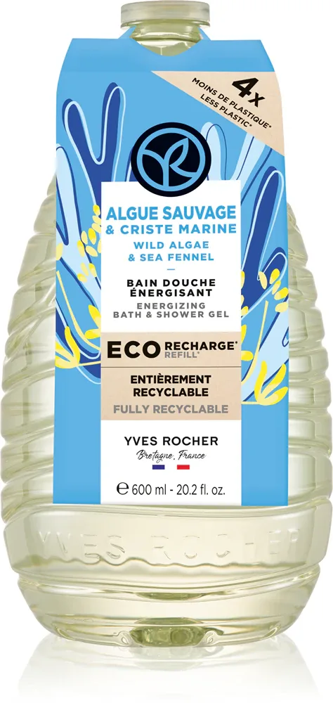 Yves Rocher Bain de Nature - Гель для душа наполнение, 600 мл