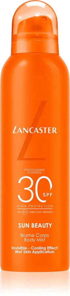 Lancaster Sun Beauty Body Mist - Охлаждающий спрей для загара тела SPF 30, 200 мл