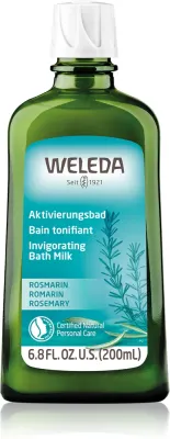 Молочко для ванны Weleda Rosemary освежающее, с маслом розмарина, 200 мл