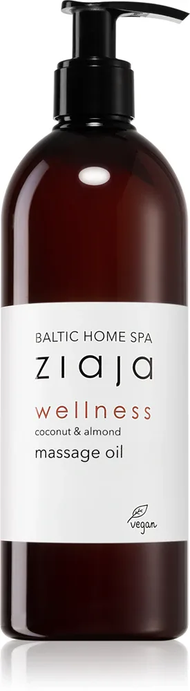 Масло для массажа Ziaja Baltic Home Spa Wellness с миндальным маслом, увлажняющее, 490 мл